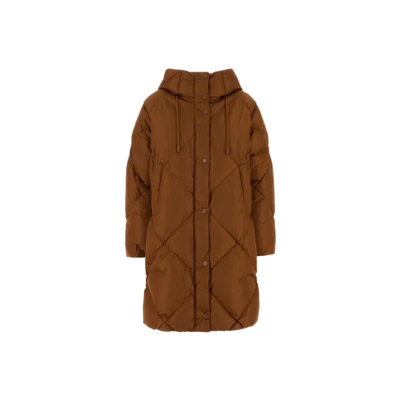 WEEKEND MaxMara Guelfo Quilted Hooded Puffer Coat-0