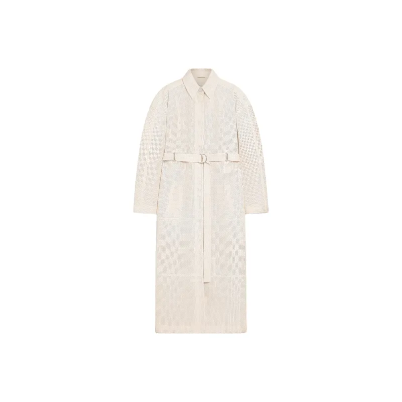 SportMa Trench Coat Women's Ivory-0