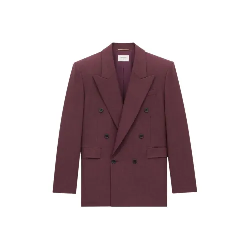 SAINT LAURENT Business Suit Women's Fuchsia