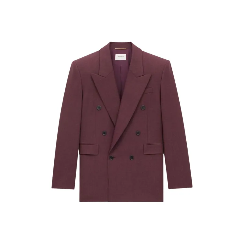 SAINT LAURENT Business Suit Women's Fuchsia-0