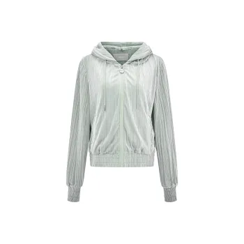 RARE Velvet feel Coat Women's Green