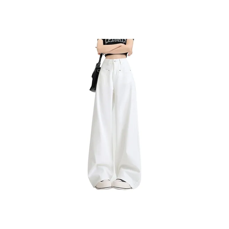 FAIRWHALE Casual Pants Women's White-0