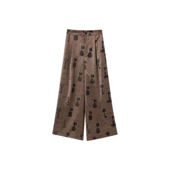 Ouyang Casual Pants Women's Brown