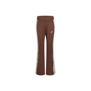 LIUREGALI Casual Pants Women's Dark Brown