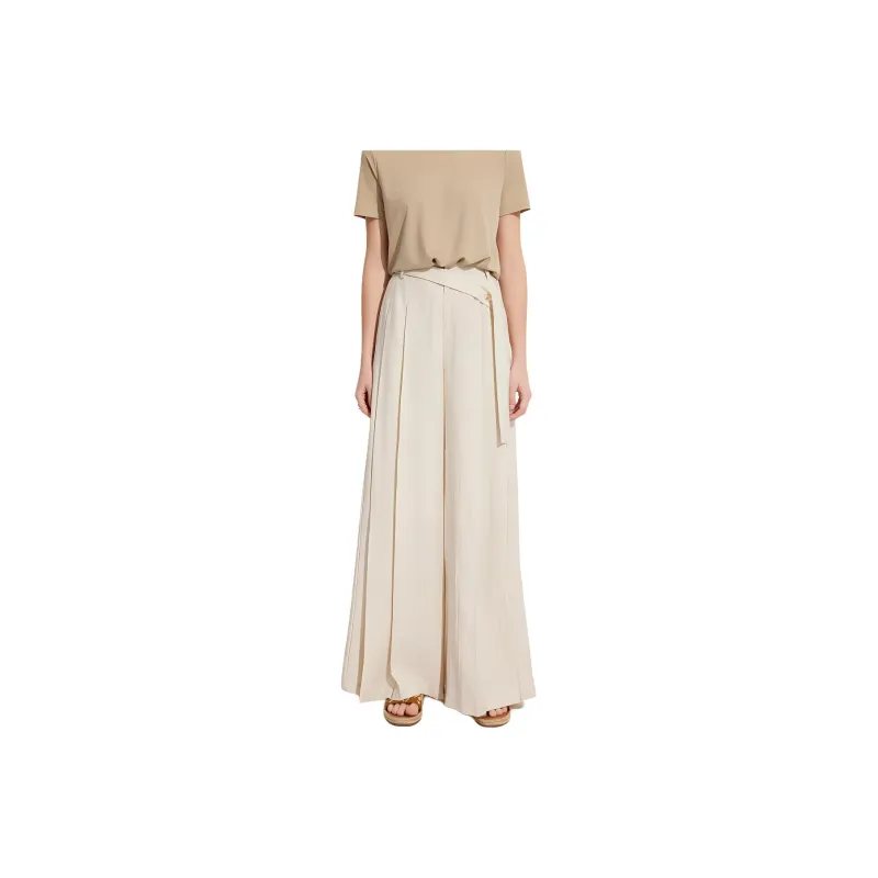 ELLE Casual Pants Women's Ecru-0