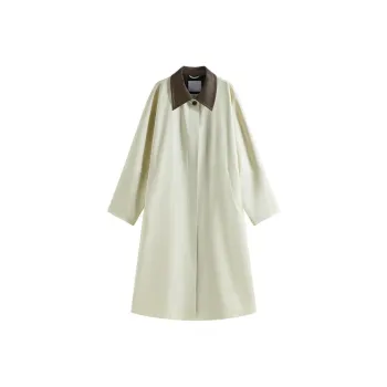 FANSILANEN Trench Coat Women's Heron White