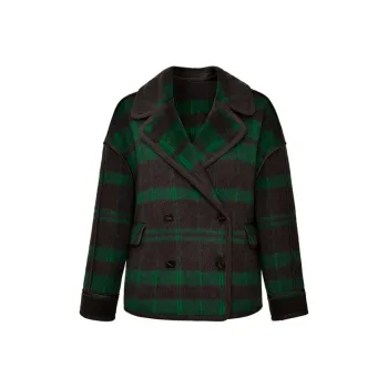 DIFFIE RIEGER Coats Women's Calming Green
