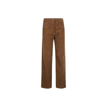 PRADA Wide Leg Corduroy Pants