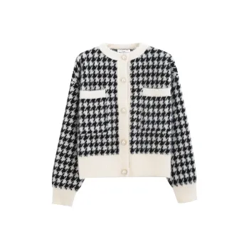 Tonlion Velvet-feel Coat Women's Blackish