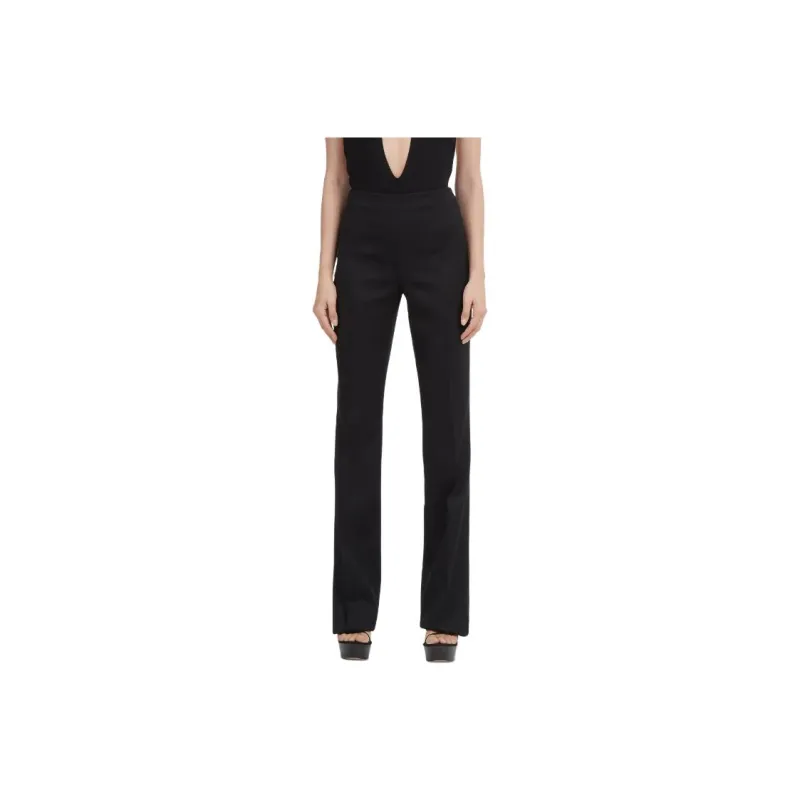 Ferragamo Wool Straight leg Trousers-0