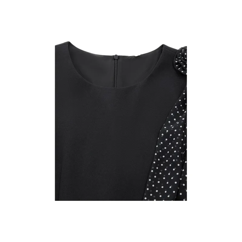 Love To Serve Sleeveless Dress Women's Black-3