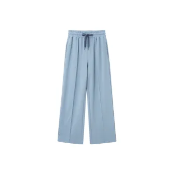 OVV Advanced Sports Series Casual Pants Women's Blue Gray Solid Color 04