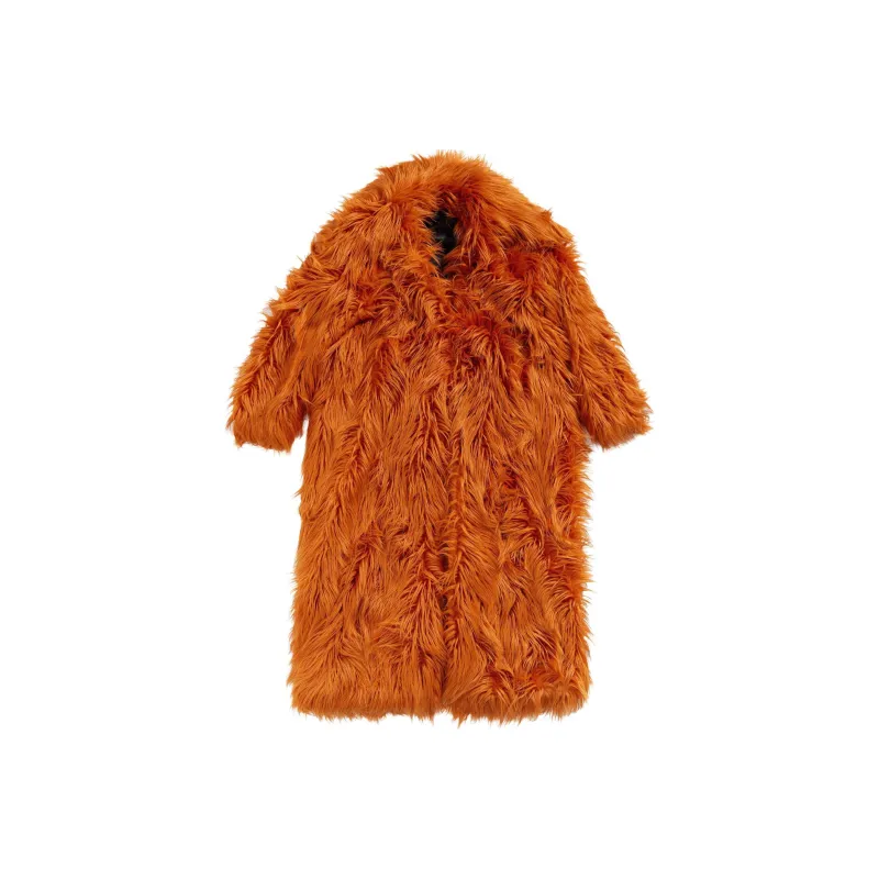 Bimba Y Lola X Palomo Faux fur Maxi Coat-0