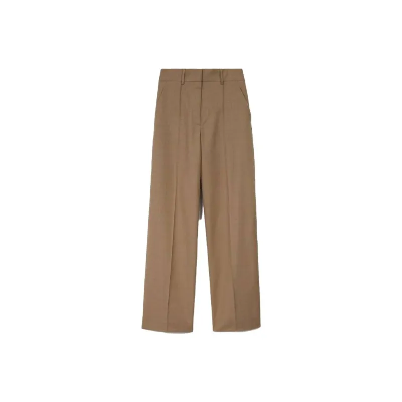 Burberry Casual Pants Women's Khaki-0