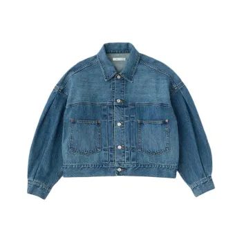 MOUSSY Denim Jacket Women's Blue