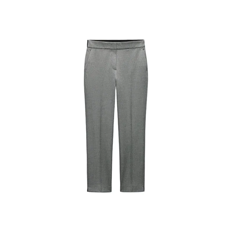 ZARA Casual Pants Women's Pearl Gray-0