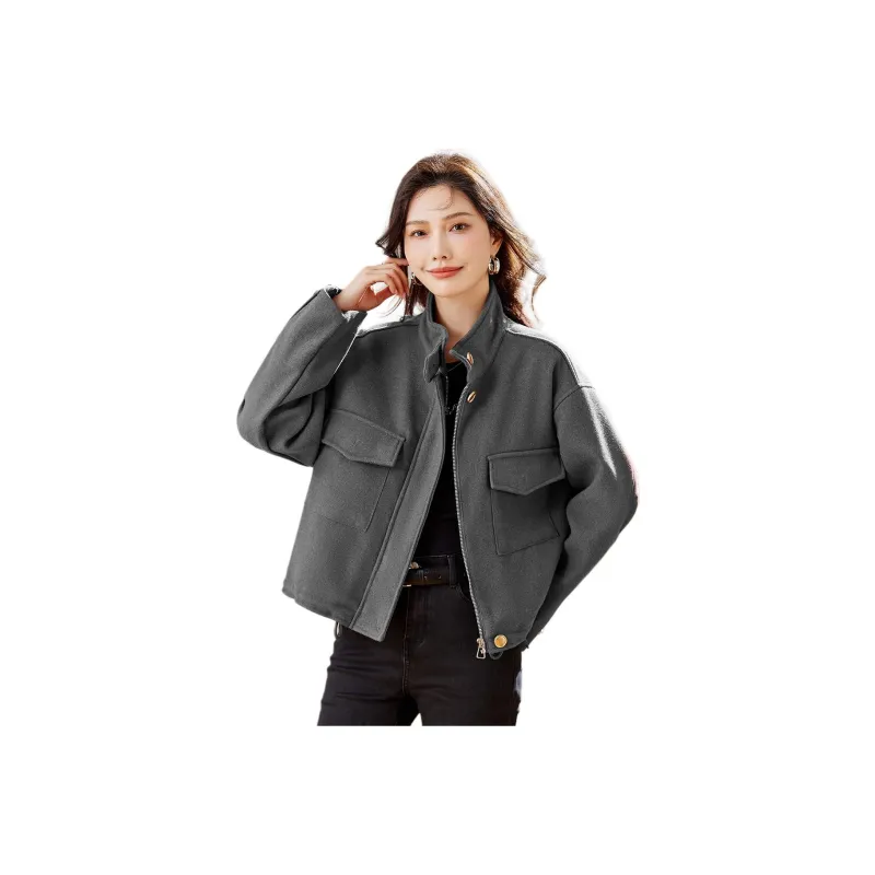 TERRE BLEUE Puffer Jacket Women's Gray-0