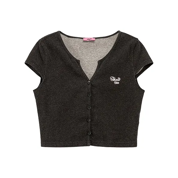 CHUU Cropped Coat Women's Black-0