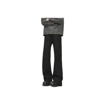 Lulifama Jeans Unisex Black