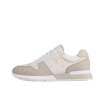 LOUIS VUITTON Run Away Low Top Skateboard Shoes Men's Brown