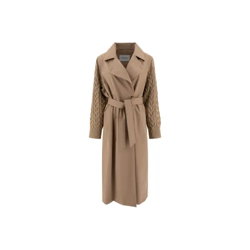 MaxMara Panelled Tie-Waist Coat