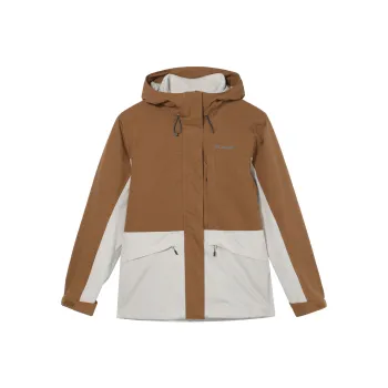 Columbia 2024 Fall Thermal Waterproof Windbreaker Jacket Women's Brown