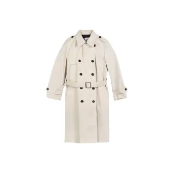 COACH SS25 Trench Coat Women's Light Umber