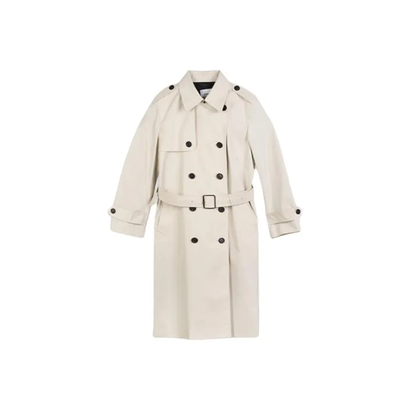 COACH SS25 Trench Coat Women's Light Umber-0