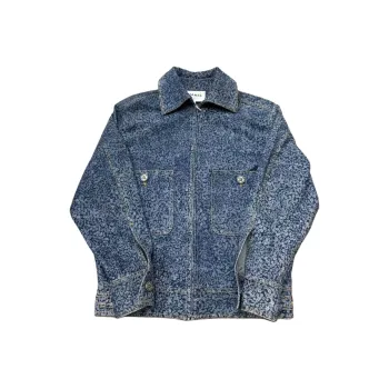 CHANEL FW21 Denim Jacket Women's Blue