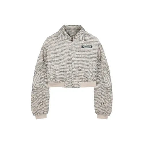 Vine Color Cropped Coat Women's