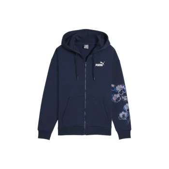PUMA ESSENTIALS+ FLORAL VIBES Sweatshirt Women's Blue 14