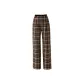 Khaki Plaid Fleece-Lined