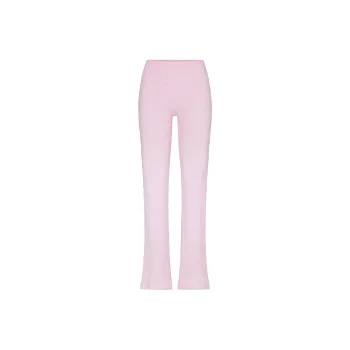 SKIMS FW24 Winter Warm Collection SWEATER KNIT FOLDOVER PANT Casual Pants Women's BABY PINK/Light Pink