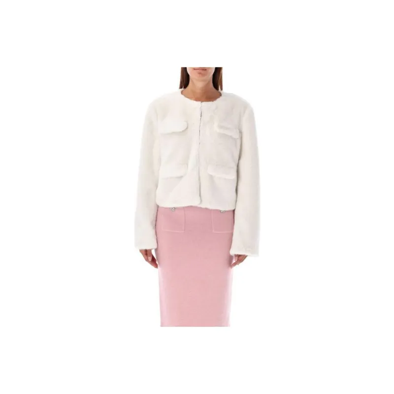 Self portrait Shearling Jacket-0