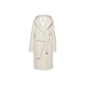ARITZIA Wilfred Emilie Coat Wool Cashmere Coats Women's Heather Light Oatmeal/Heather Light Oatmeal