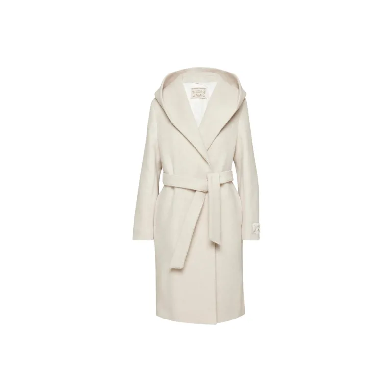 ARITZIA Wilfred Emilie Coat Wool Cashmere Coats Women's Heather Light Oatmeal/Heather Light Oatmeal-0