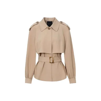 Firststation Trench Coats Women's Camel