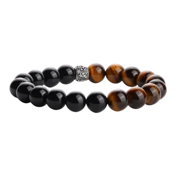 CHINA GOLD Natural Obsidian Bracelets Unisex