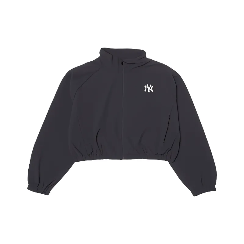 MLB New York Yankees Trench Coat Women's Black-0