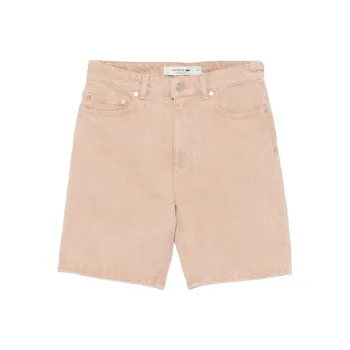 LACOSTE Washed effect Denim Shorts