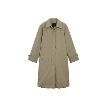Massimo Dutti Trench Coat Women's Beige Brown