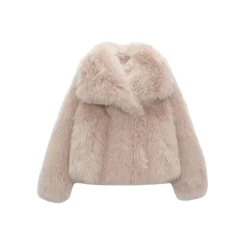 ZARA Velvet feel Coat Women's Pink