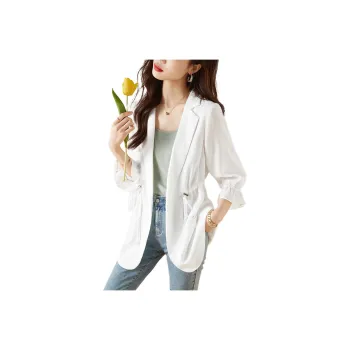 Mo Han Yi Mei Sun Protection Clothing Women's White