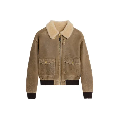 Almaz panelled button-up shirt Neutrals