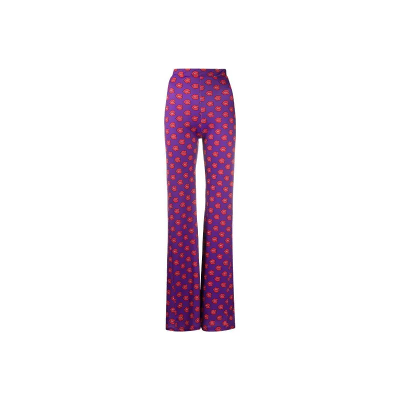 NATASHA ZINKO Casual Pants Women's Purple-0