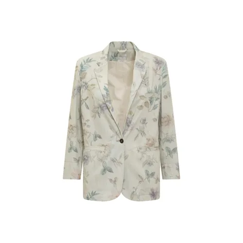 Forte Forte Floral print Single breasted Blazer