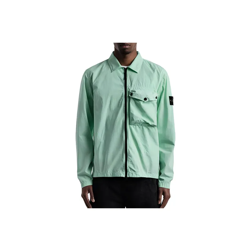 STONE ISLAND Jackets Coats Men's Green-0