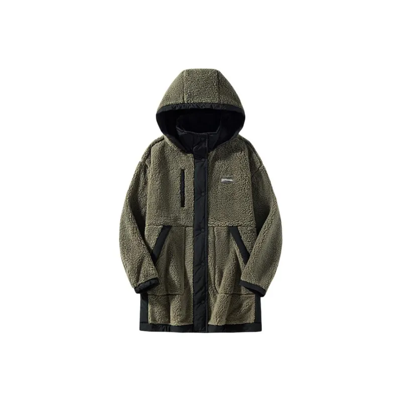 OUTDOOR PRODUCTS Velvet feel Coat Women's Fog Olive Green-0