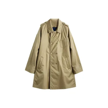 Mapping Trench Coat Women's Image Color