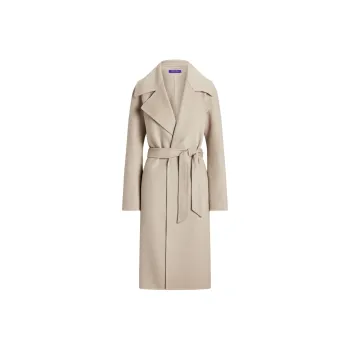 Polo Ralph Lauren FW24 Coats Women's Light Brown